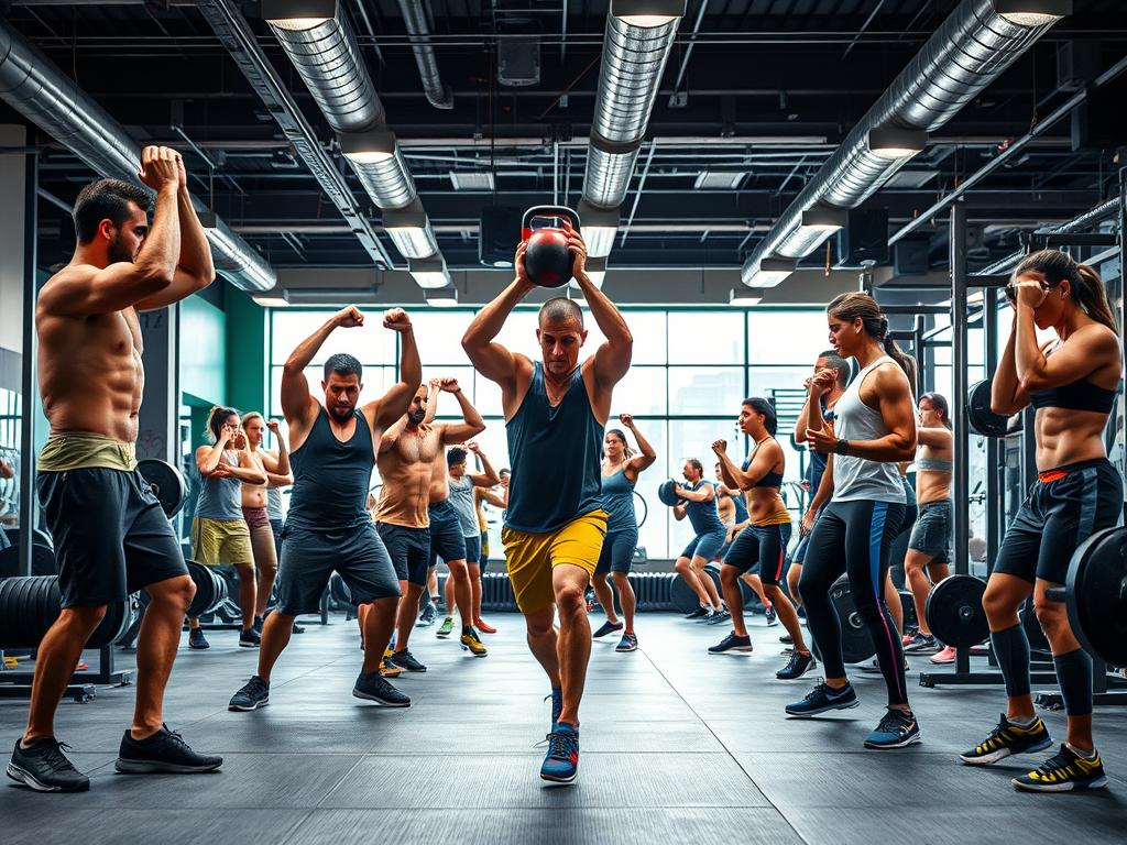 Krafttraining und HIIT für Kalorienverbrennung Krafttraining und HIIT für Kalorienverbrennung