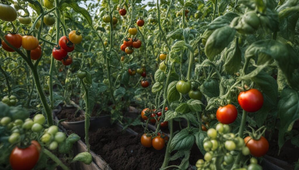Einfluss von Nachbarn auf den Tomatenanbau Einfluss von Nachbarn auf den Tomatenanbau