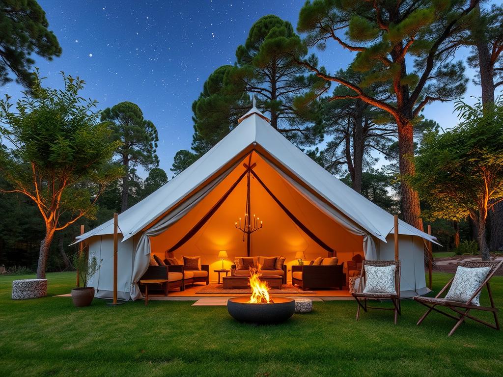 Geschichte des Glampings Geschichte des Glampings