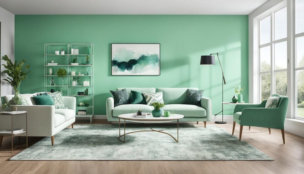 Mintgrün als Wandfarbe Mintgrün als Wandfarbe