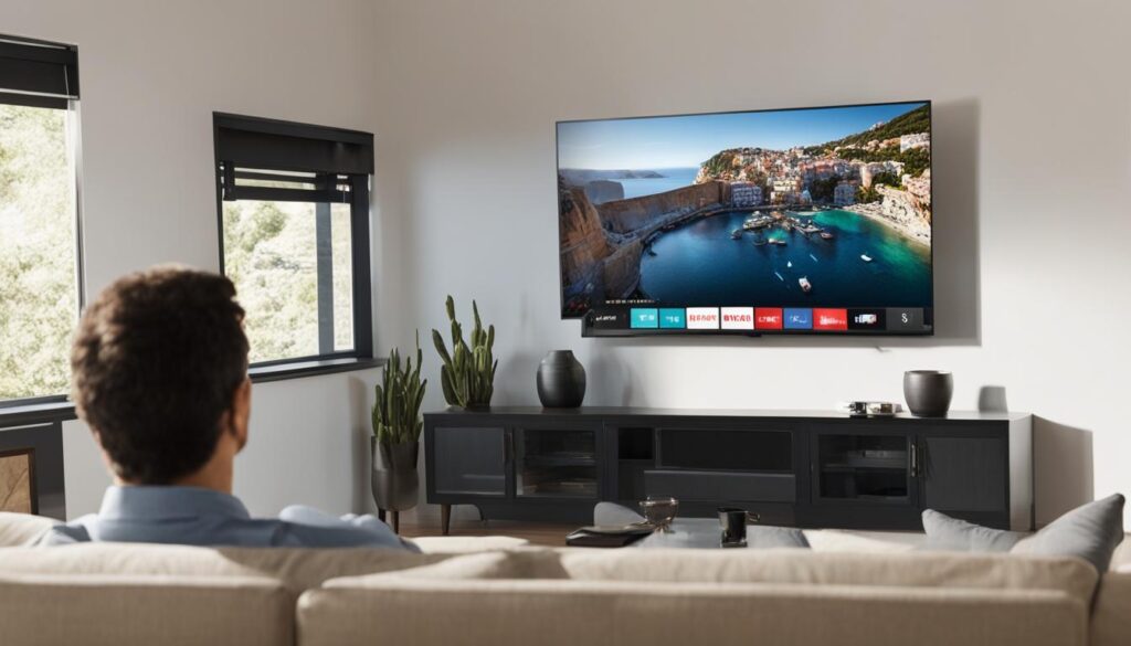 optimale Höhe für Fernseher an der Wand optimale Höhe für Fernseher an der Wand