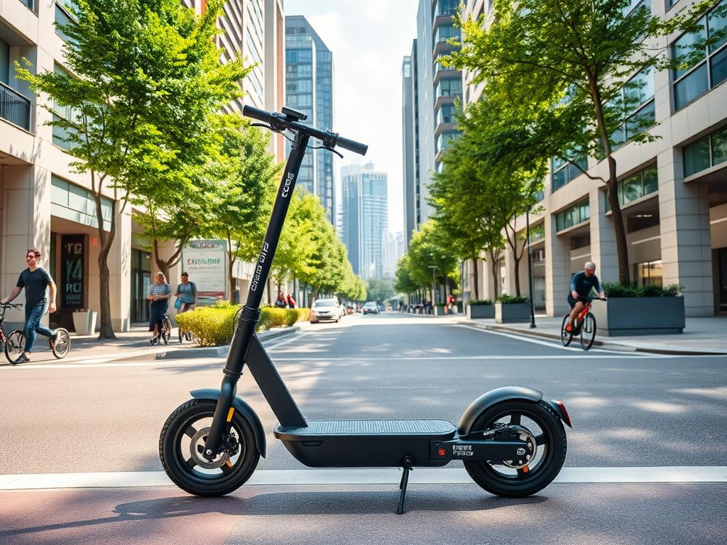 E-Scooter als umweltfreundliche Alternative im Stadtverkehr