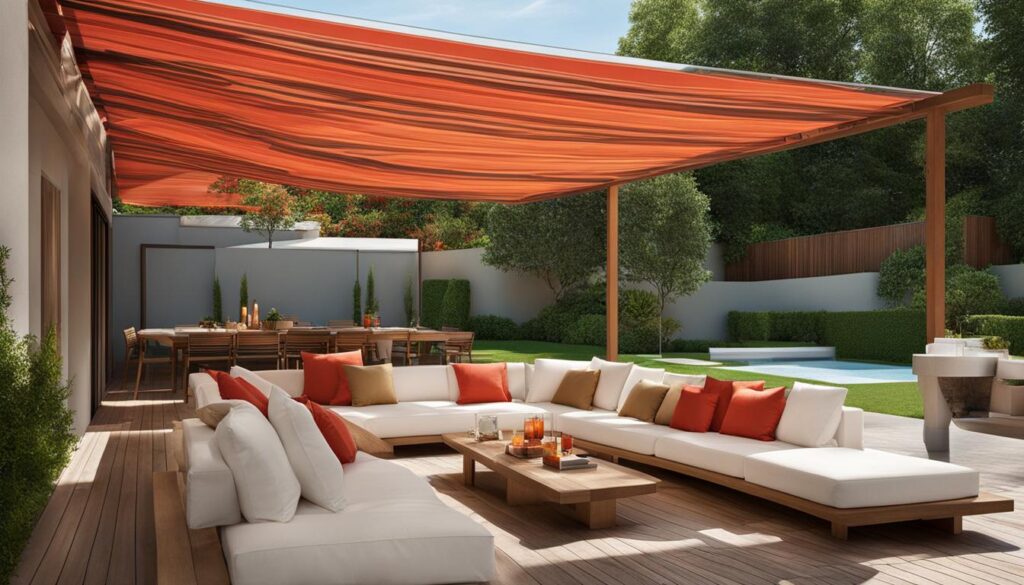 Auswahl der Terrassenbeschattung Auswahl der Terrassenbeschattung