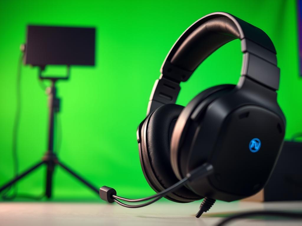 Gaming Headsets und Greenscreen für Streaming Qualität