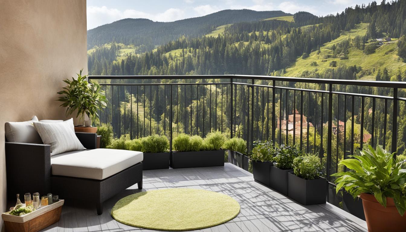 balkon sichtschutz ideen