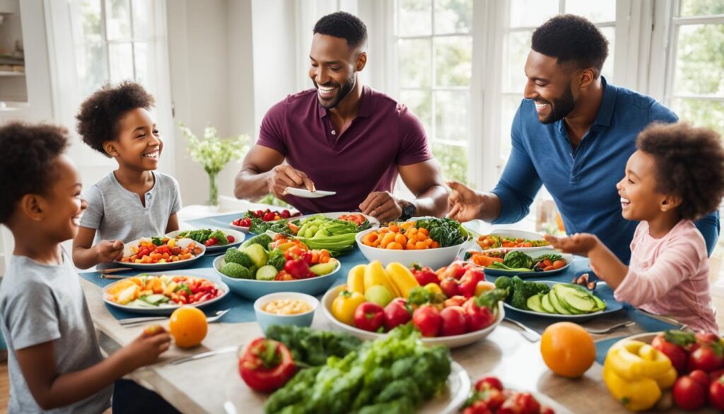 Eltern Vorbild gesunde Ernährung Eltern Vorbild gesunde Ernährung