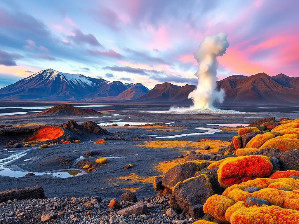 geologische Wunder und Landschaften in Island geologische Wunder und Landschaften in Island