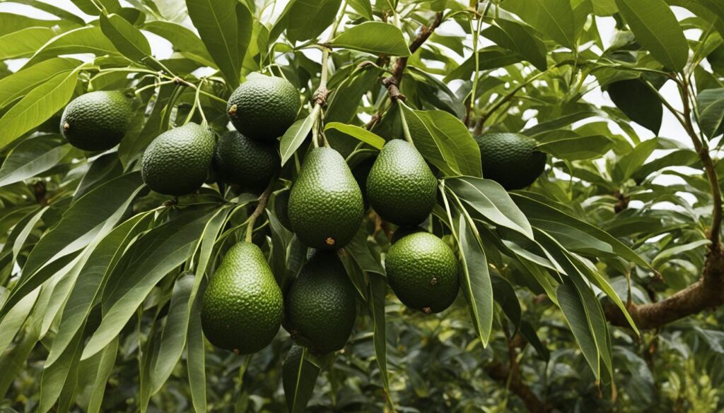 Avocado Standort