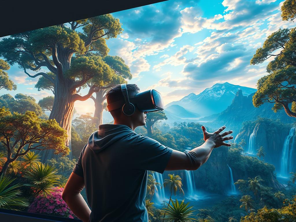 Immersion in fotorealistische Welten im VR-Gaming Immersion in fotorealistische Welten im VR-Gaming