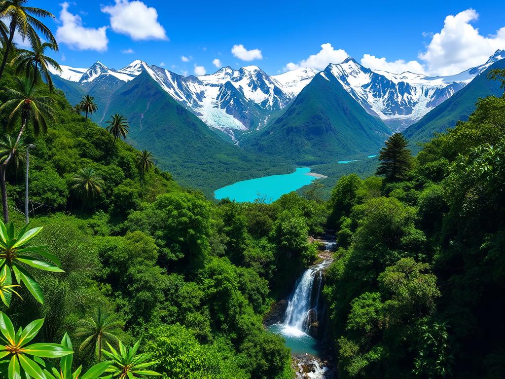 Dominica, Nationalpark Los Glaciares, Swanetien Abenteuerreisen Dominica, Nationalpark Los Glaciares, Swanetien Abenteuerreisen