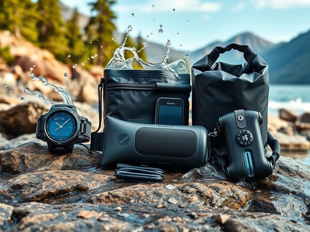 Wasserdichte Gadgets
