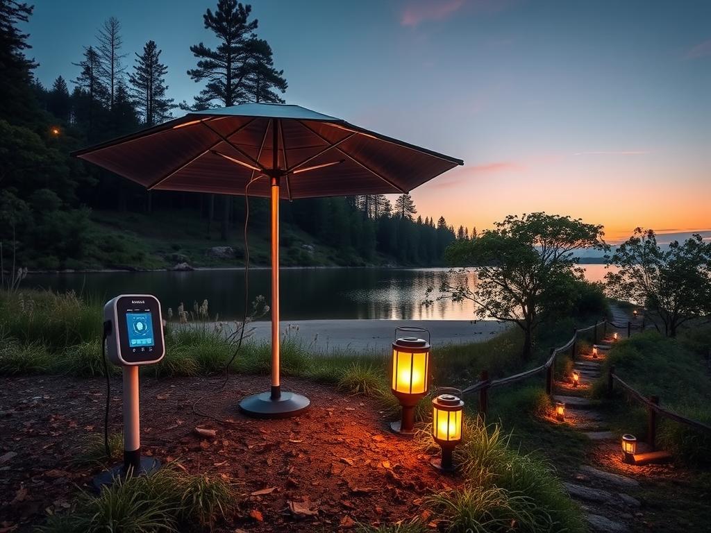 Solar-Gadgets in der Natur Solar-Gadgets in der Natur